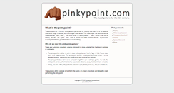 Desktop Screenshot of pinkypoint.com